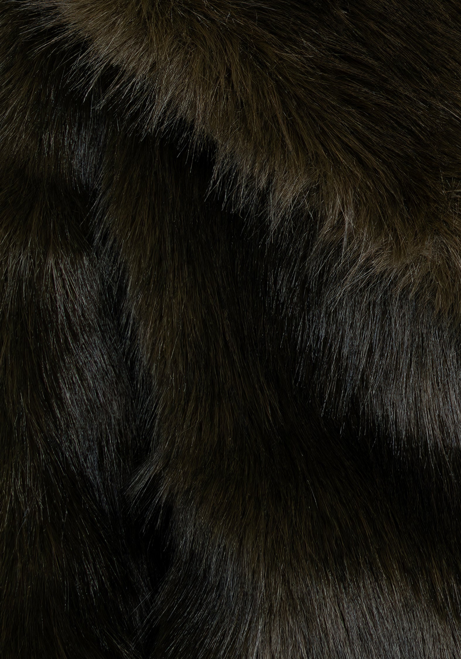 Dark Green Faux Fur Cropped Jacket with Side Pockets | Monstrum