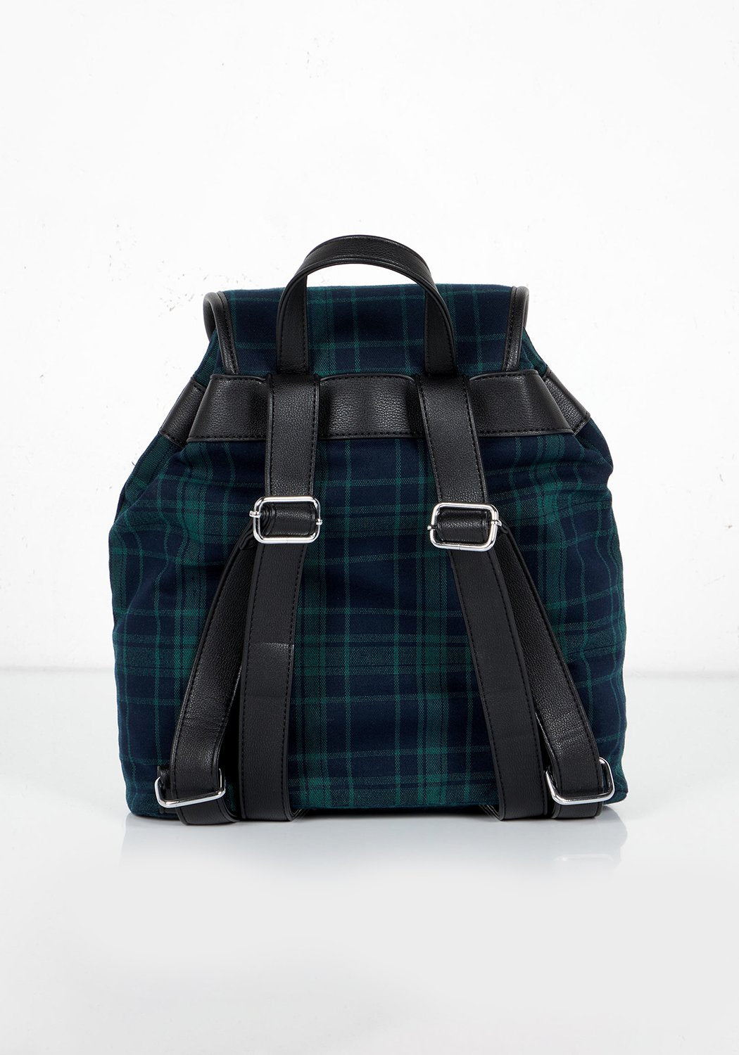 90s Plaid Backpack with Adjustable Straps & Inner Pockets | Misanthropy