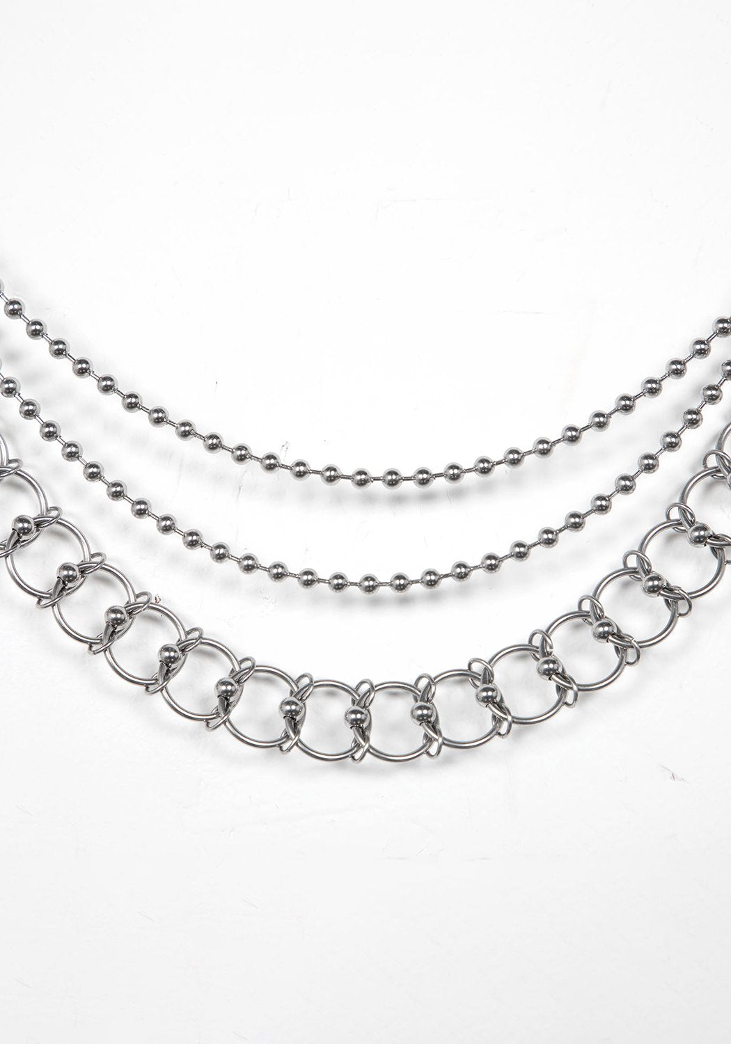 Gothic Belt Chain with Lobster Clasps & Multi-Layered Design | Auricle