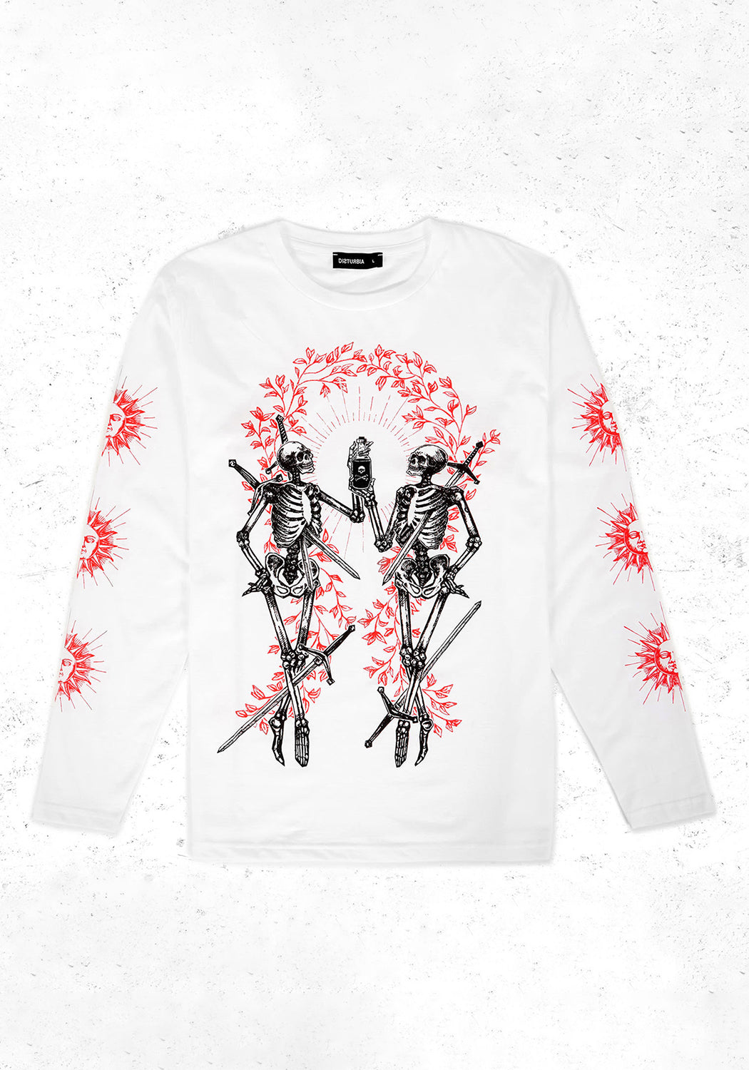 Tarot-Inspired Long Sleeve Tee with Unique Prints | Disturbia x Micah Ulrich