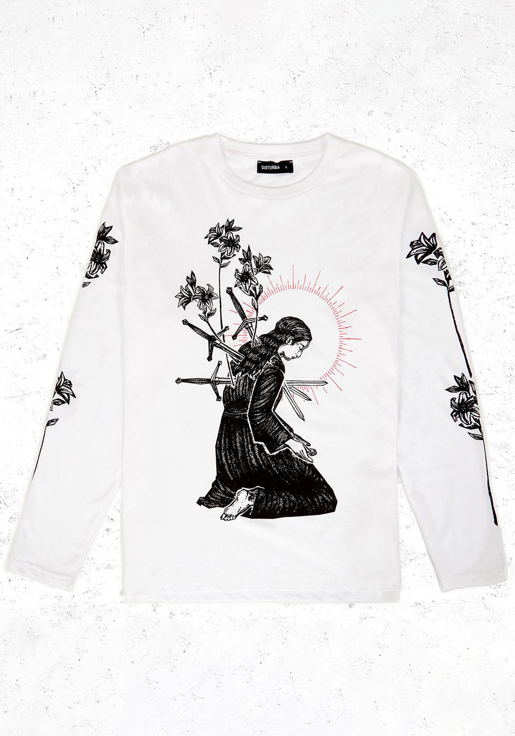 Tarot-Inspired Long Sleeve Tee with Unique Prints | Disturbia x Micah Ulrich