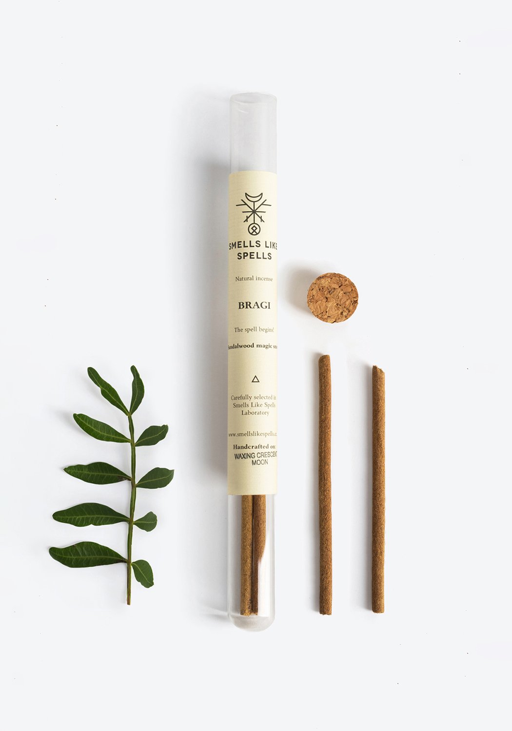 Natural Sandalwood Incense for Creativity & Meditation | Smells Like Spells Bragi