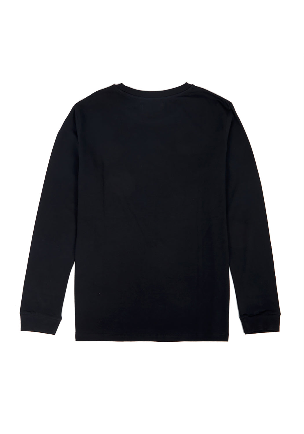 Black Long Sleeve Tee with Satanic Music Print | 100% Organic Cotton