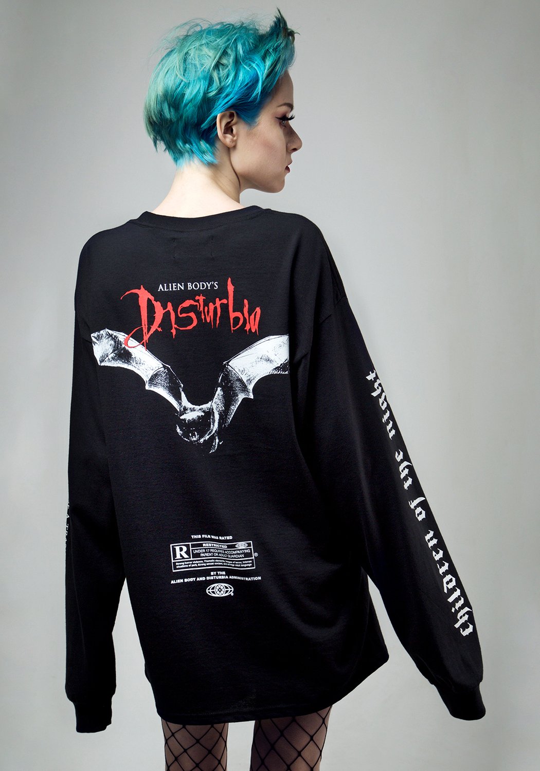 Gothic Vampire Long Sleeve T-Shirt | Transylvaniac Unisex Cotton Tee