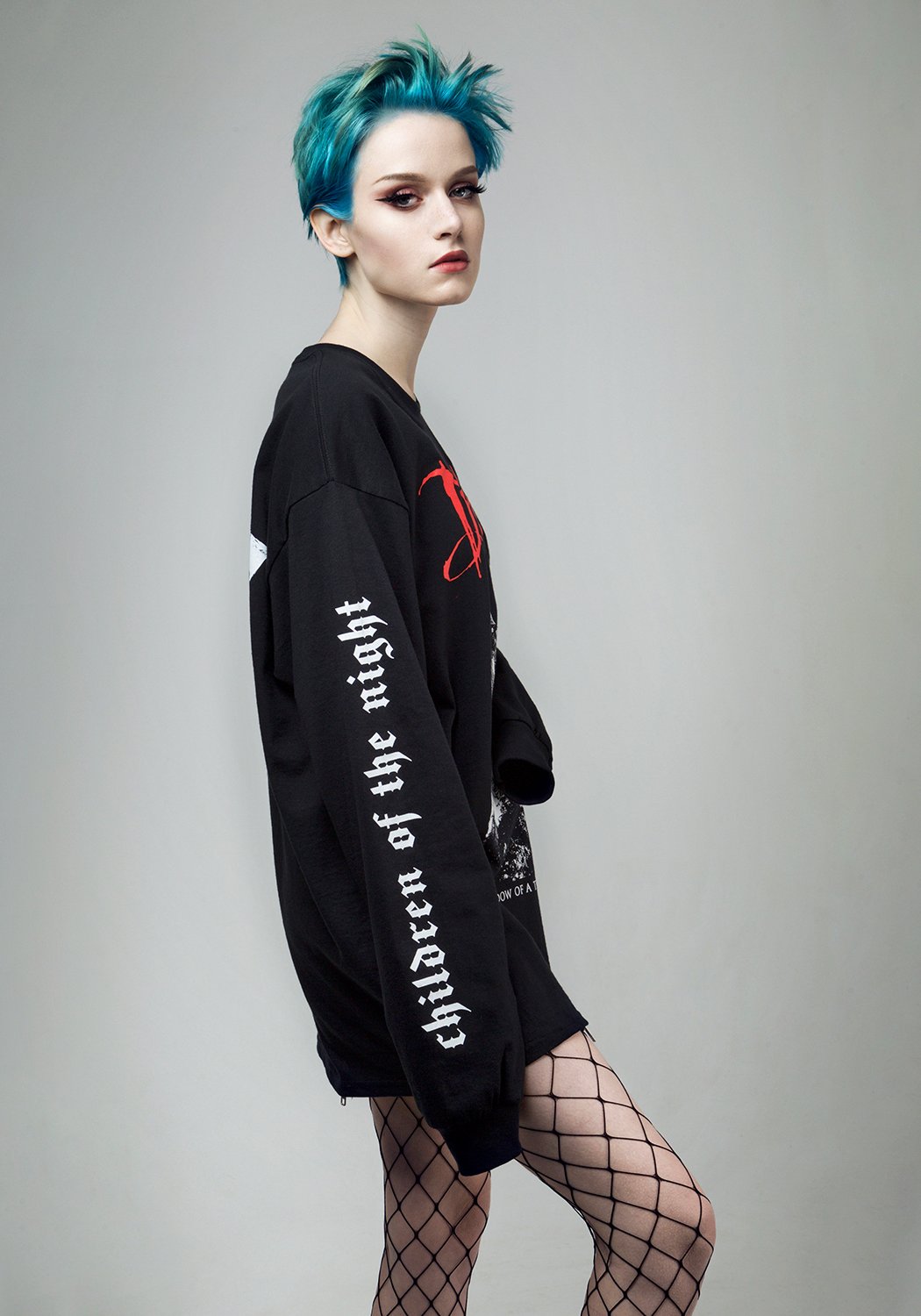 Gothic Vampire Long Sleeve T-Shirt | Transylvaniac Unisex Cotton Tee