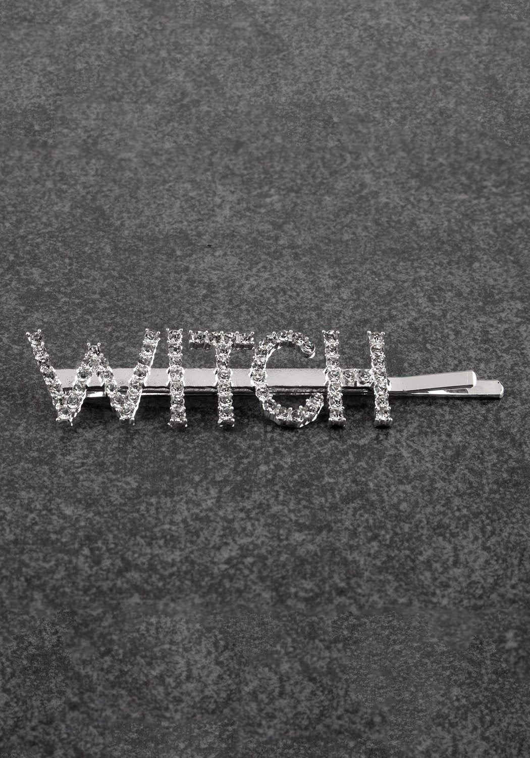 Witch Rhinestone Hair Clip for Statement Styles | 6.5cm Sparkling Slide