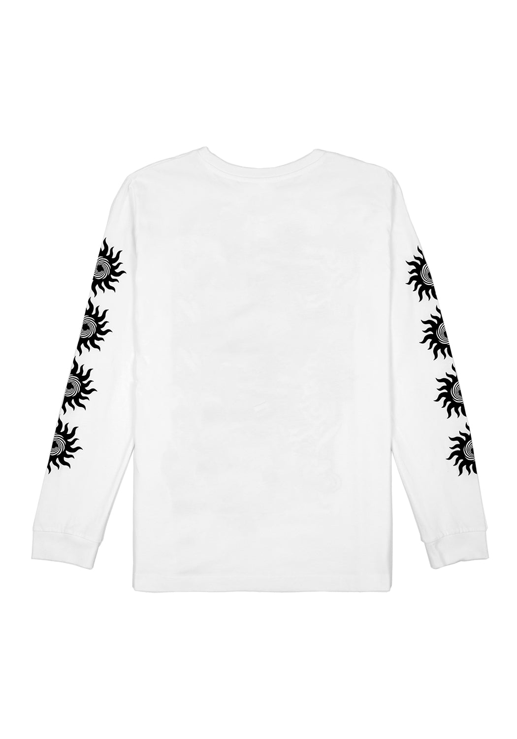 Psychedelic Mushroom Print Long Sleeve Tee | Sustainable Cotton