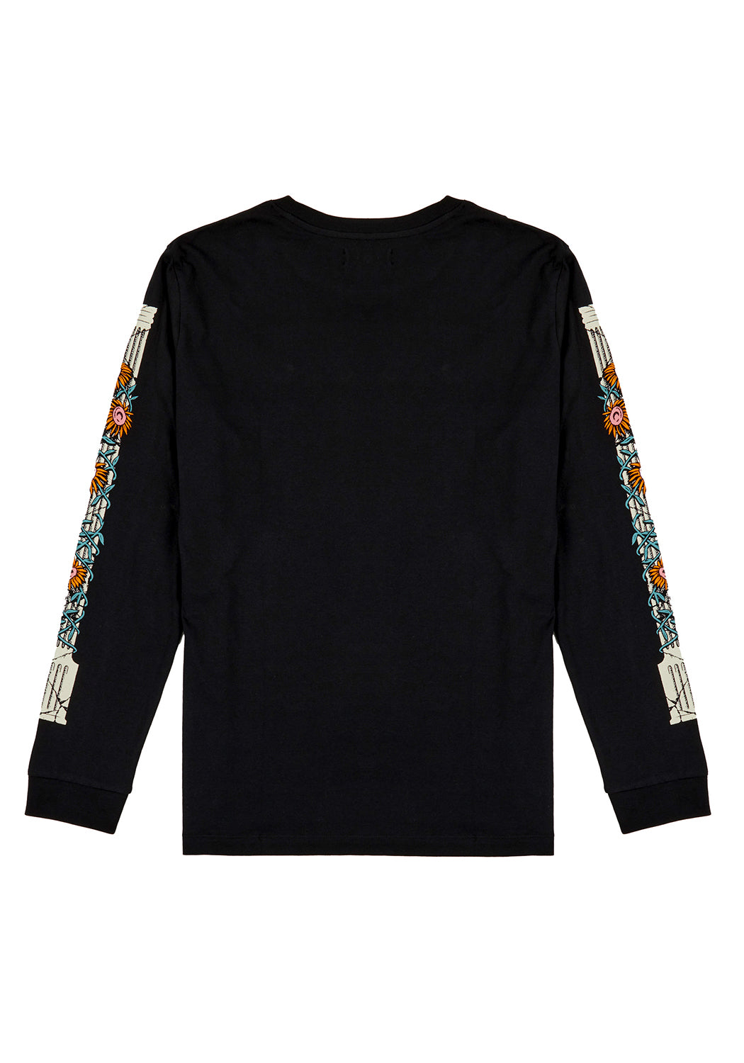 Permanent Vacation Long Sleeve T-Shirt | Sustainable Cotton & Floral Print