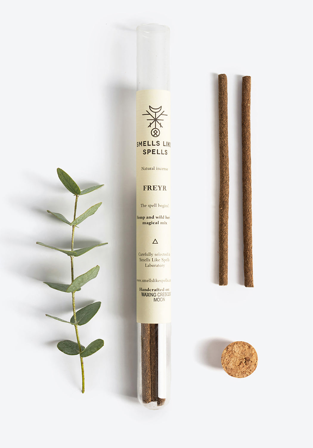 Natural Hemp Incense for Prosperity & Meditation | Smells Like Spells Freyr