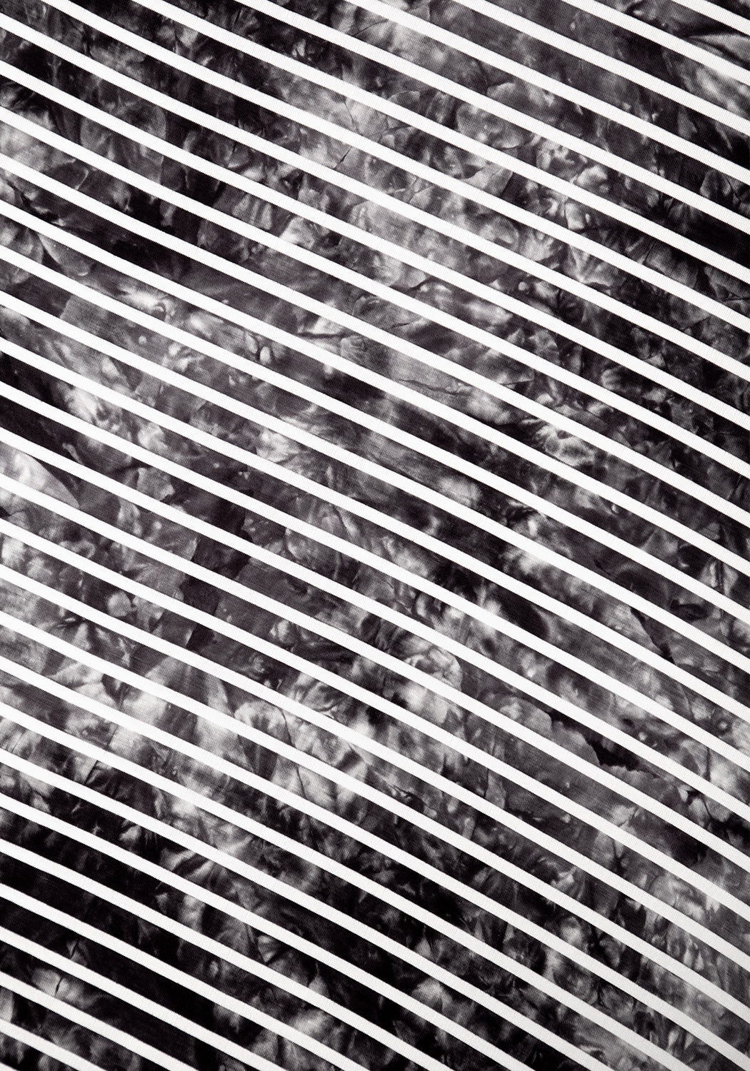 Striped Tie-Dye Oversized T-Shirt for Men & Women | Haze Stripe Tee