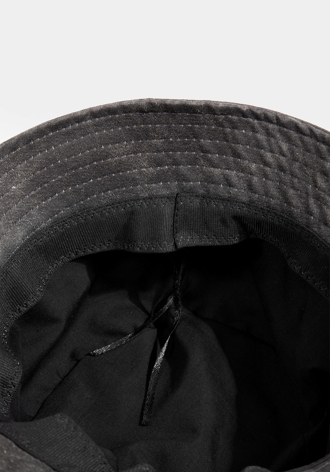90s Washed Bucket Hat with Embroidery & Sweatband | Trippin