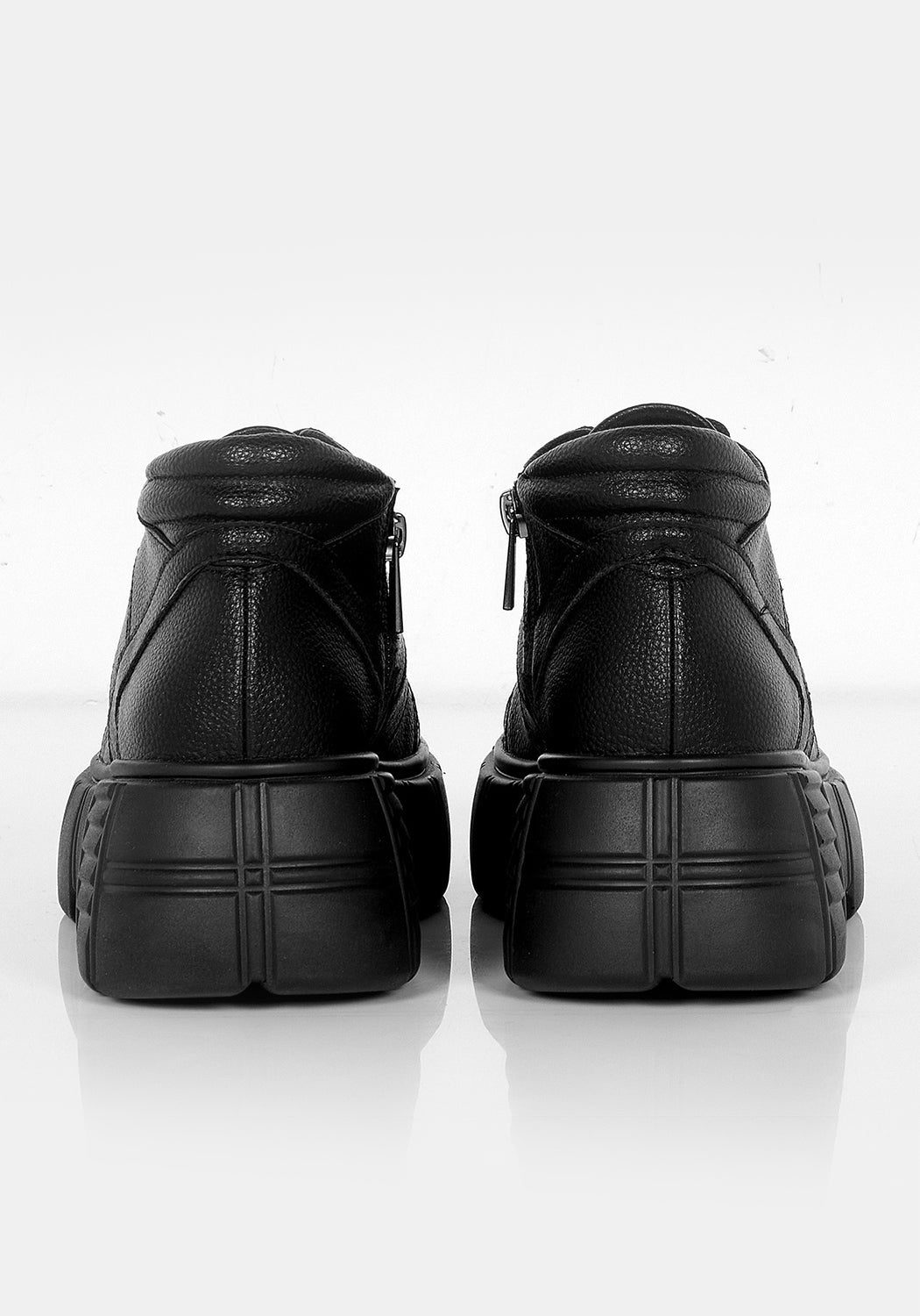 Platform Trainer Boot with Chain Details & Padded Ankle | Disturbia