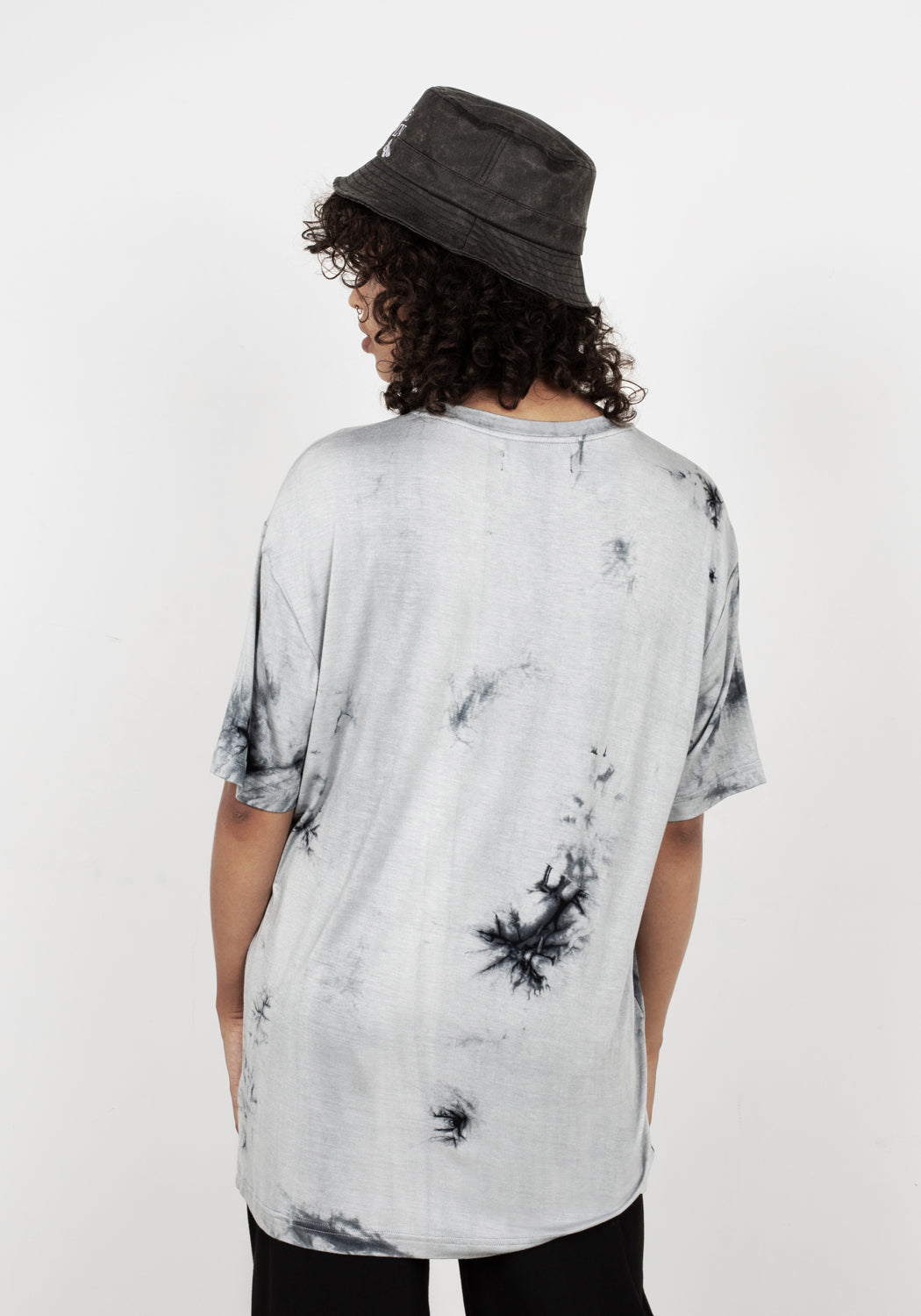 Oversized Tie Dye T-Shirt with Boudicca Artwork | Vengeance Tee