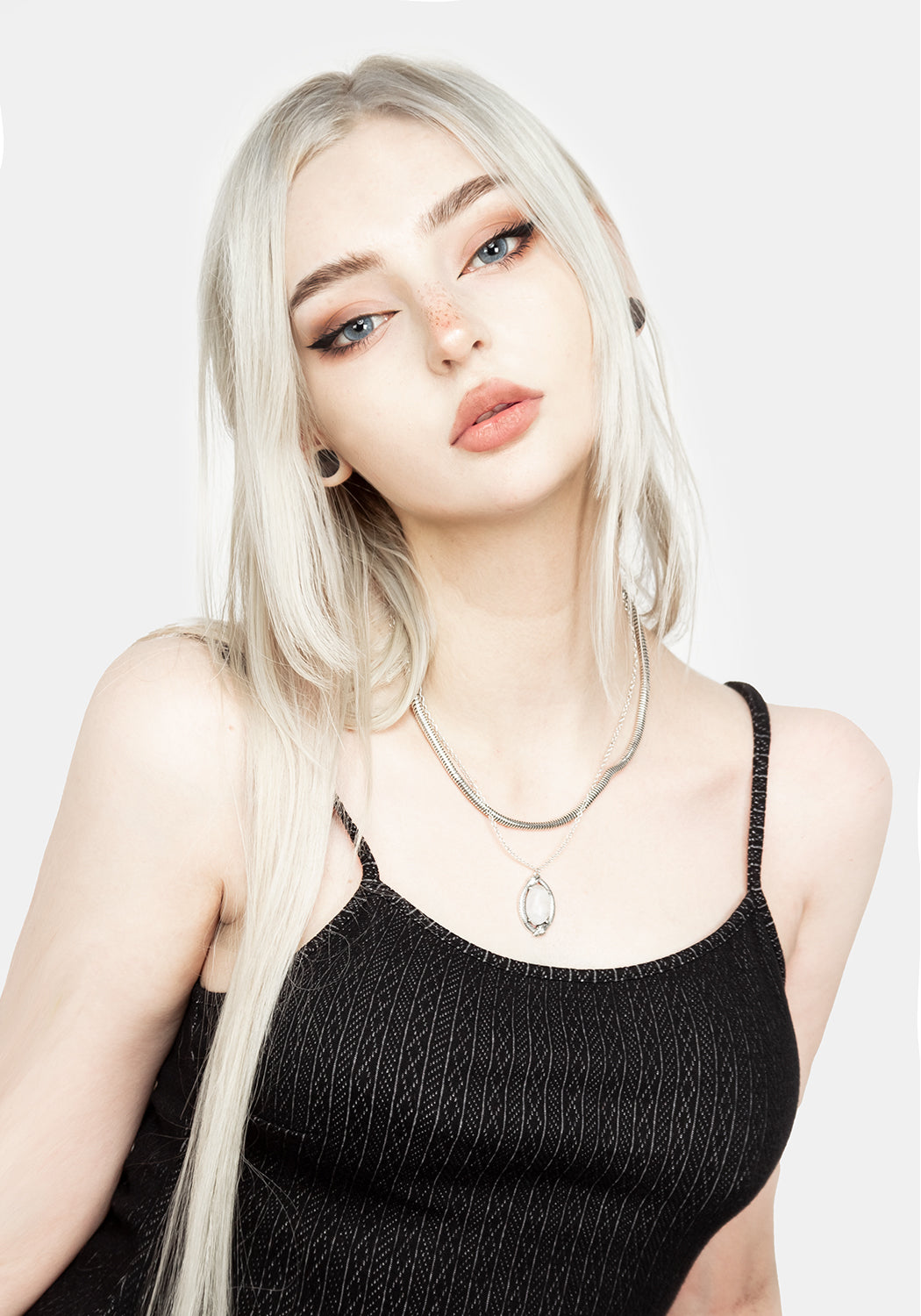 Black Pointelle Lounge Cami with Bust Darts | Morana