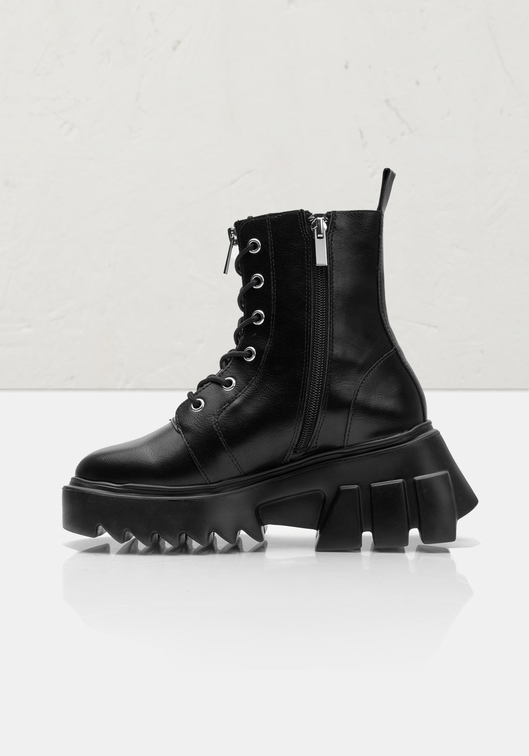 Spider Print Ankle Boots with Ridged Heel | Widow Boots