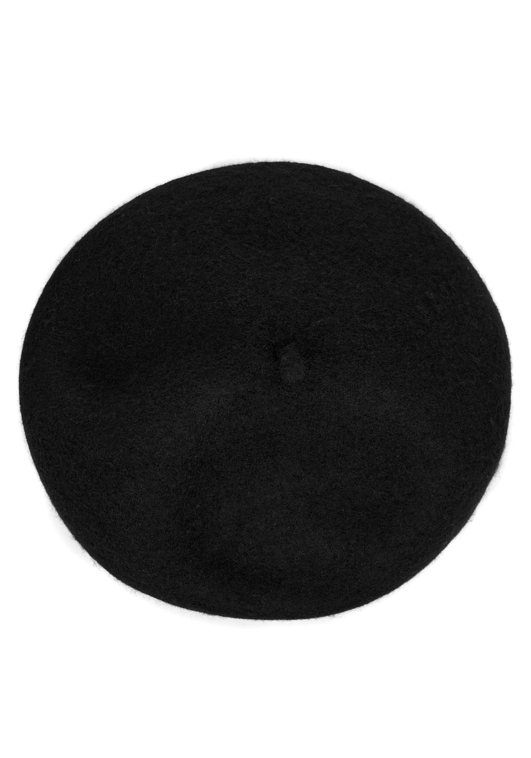 Gothic Wool Beret with Skull Embroidery | Macabre French Style