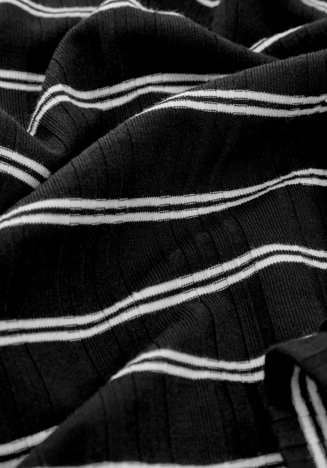 90s Striped Bodysuit with Snap Button Closure | SLASH
