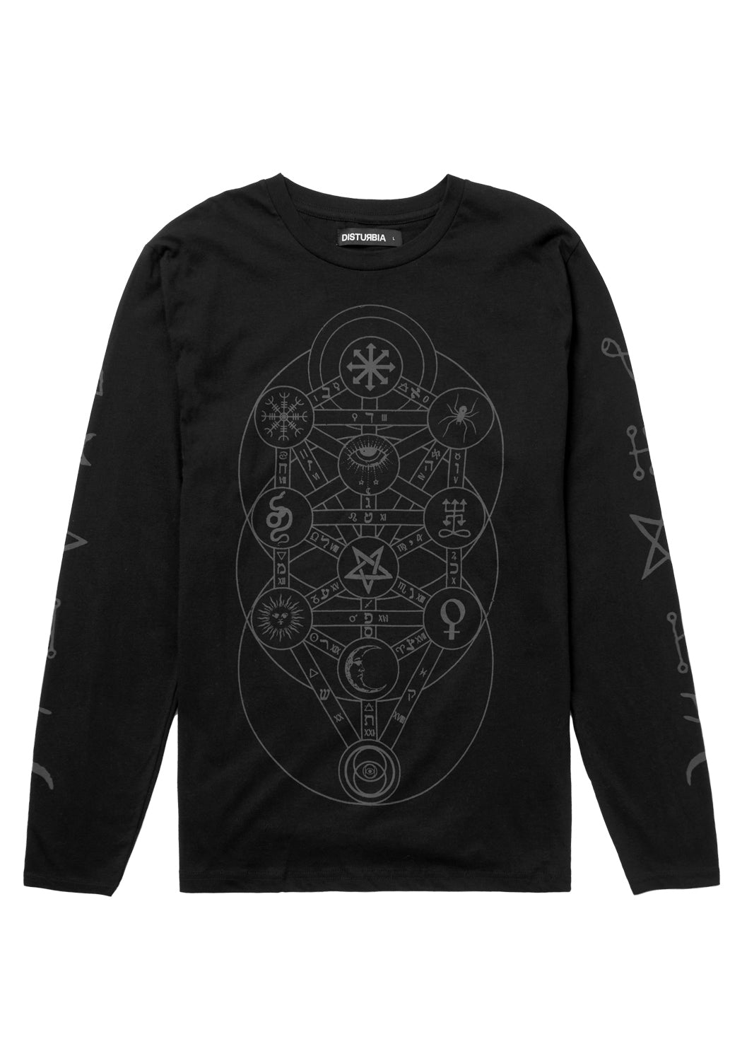 Tree of Life Graphic Long Sleeve T-Shirt | Magickal Symbols & Cotton