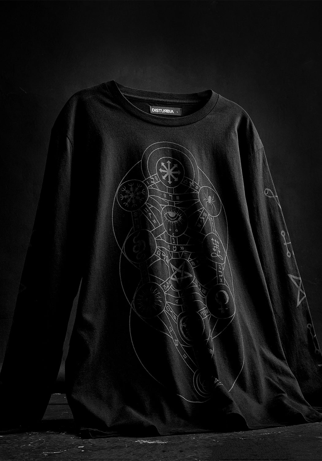 Tree of Life Graphic Long Sleeve T-Shirt | Magickal Symbols & Cotton