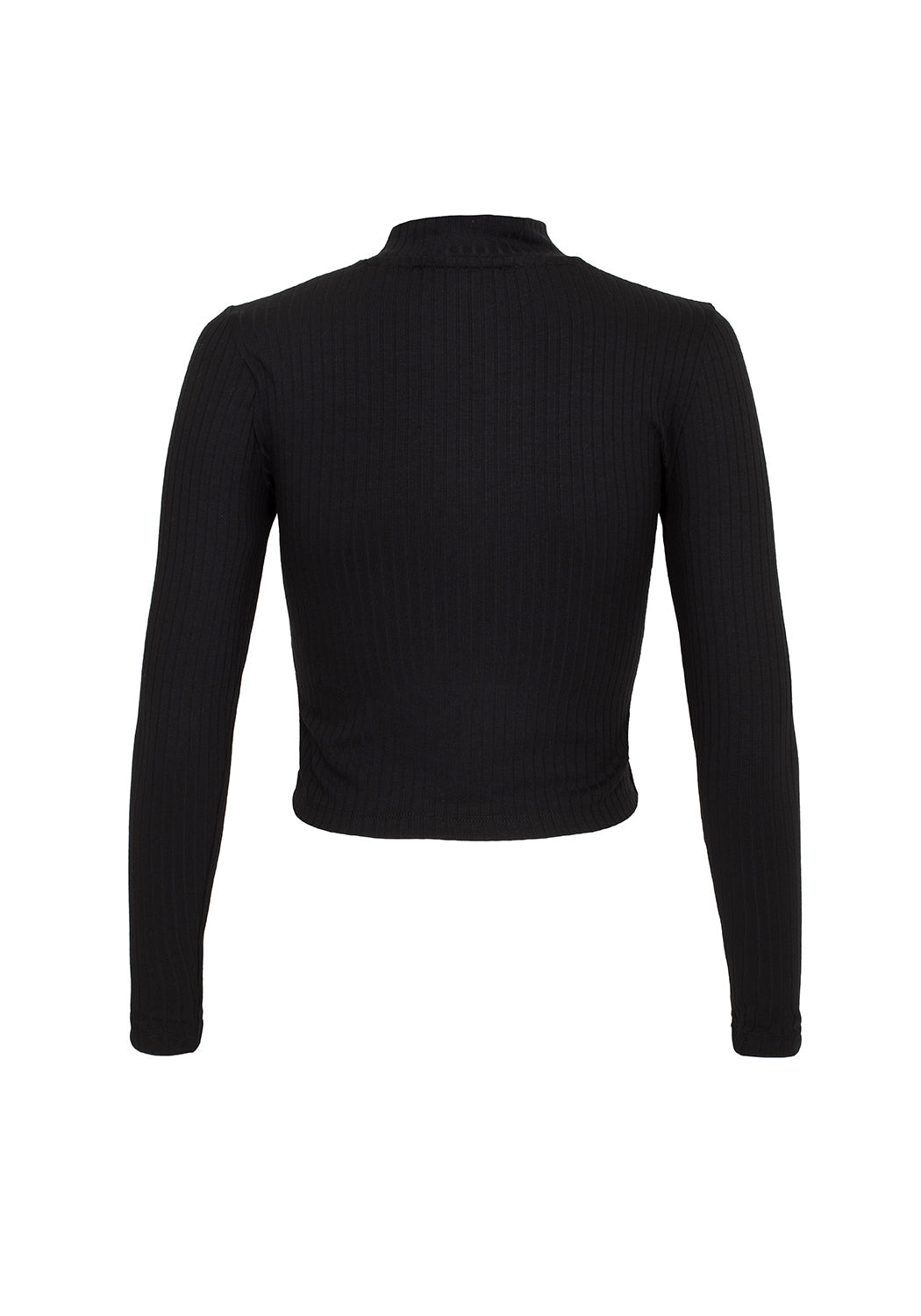 Ruched Crop Top with Ribbed Jersey & Ouija Embroidery | Valefor