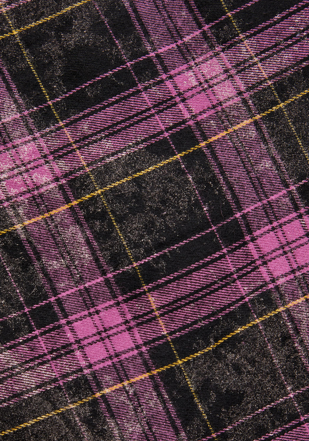 Pink & Black Check Mini Kilt Skirt with Faux Leather Buckle | Crush
