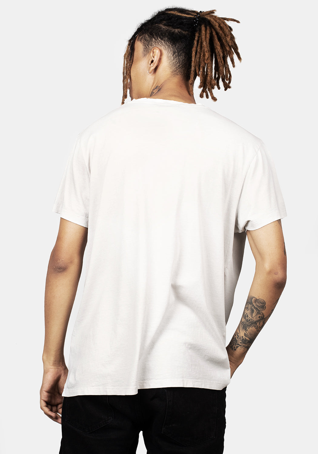Vintage Washed Off-White Graphic T-Shirt | Sad Poets