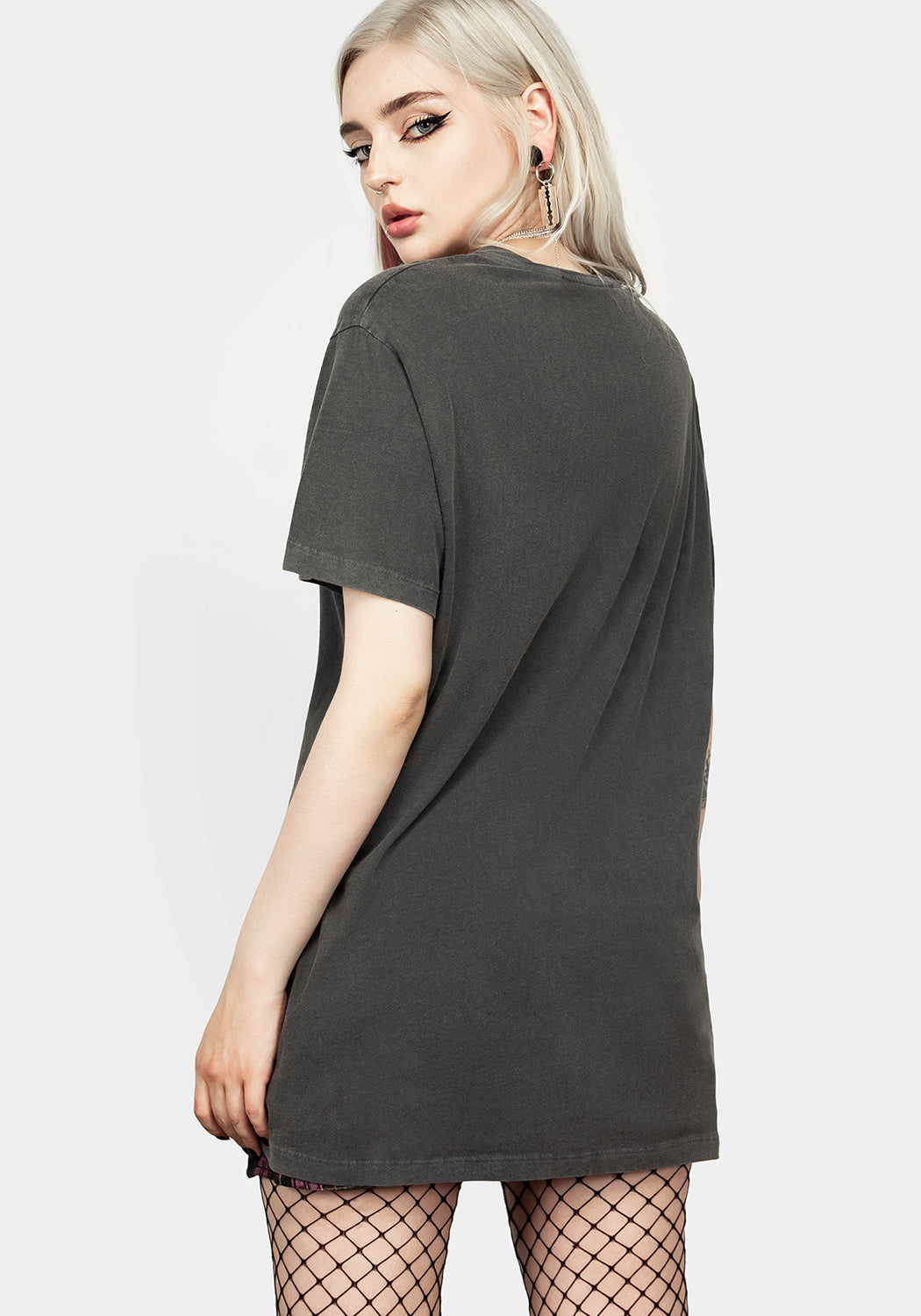 Vintage Grey Washed Graphic T-Shirt | Relaxed Unisex Fit | Sense