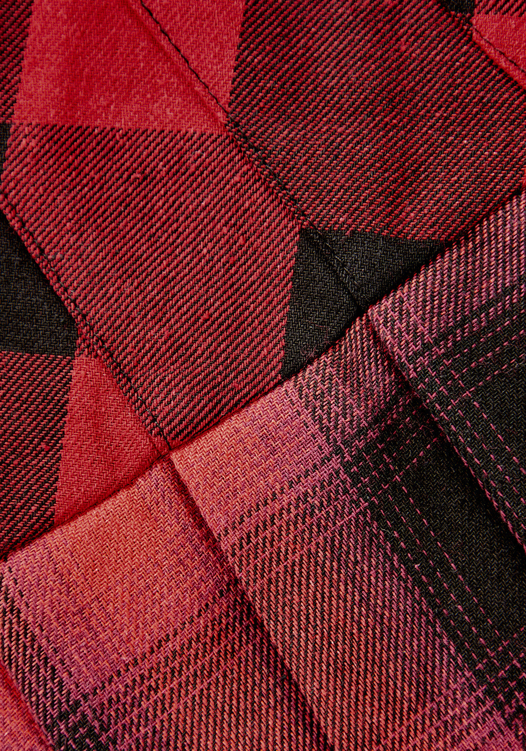 Red & Black Plaid Pleated Tennis Skirt with Detachable Charm | Sh!t Show