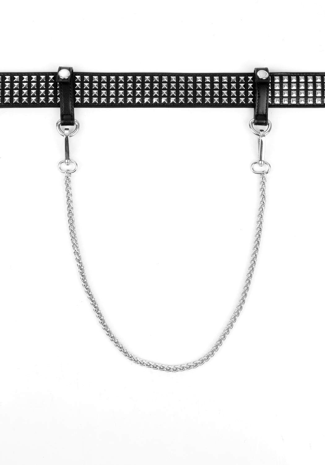 Studded Wrap Hip Belt with Detachable Chain | Infinity