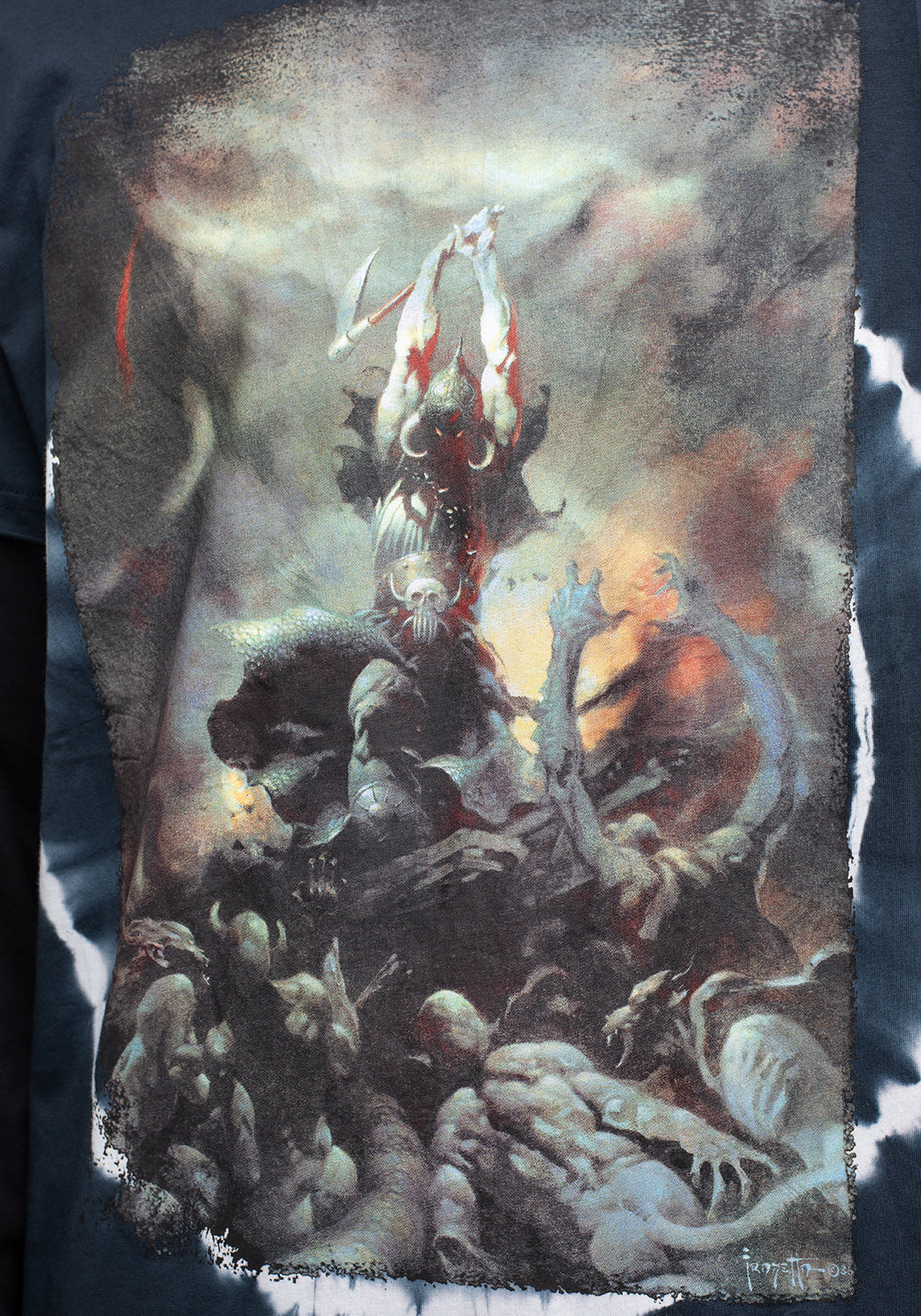 Frank Frazetta Death Dealer 2 Graphic Long Sleeve T-Shirt | Disturbia