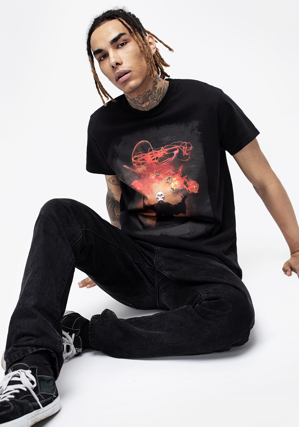 Frank Frazetta Devil's Generation Graphic T-Shirt | Disturbia Collab