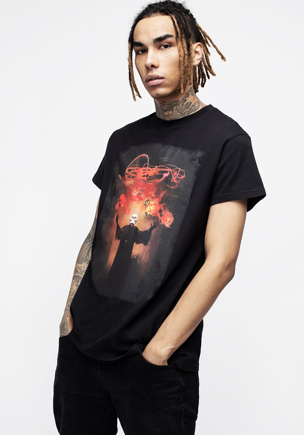 Frank Frazetta Devil's Generation Graphic T-Shirt | Disturbia Collab