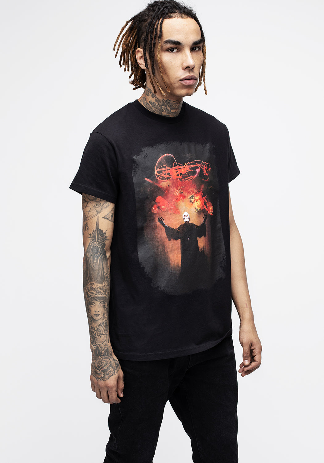 Frank Frazetta Devil's Generation Graphic T-Shirt | Disturbia Collab