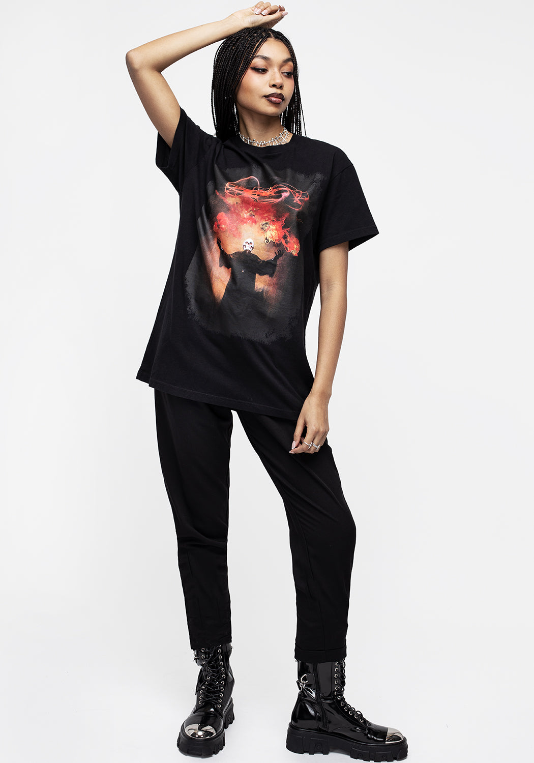 Frank Frazetta Devil's Generation Graphic T-Shirt | Disturbia Collab