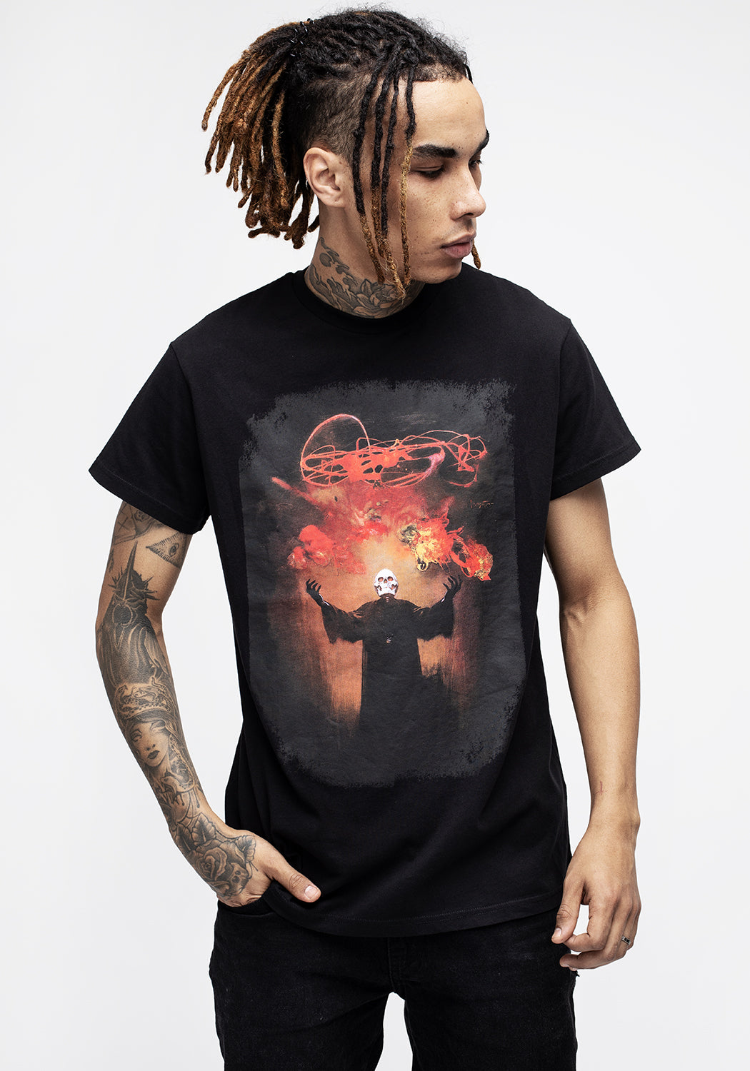 Frank Frazetta Devil's Generation Graphic T-Shirt | Disturbia Collab