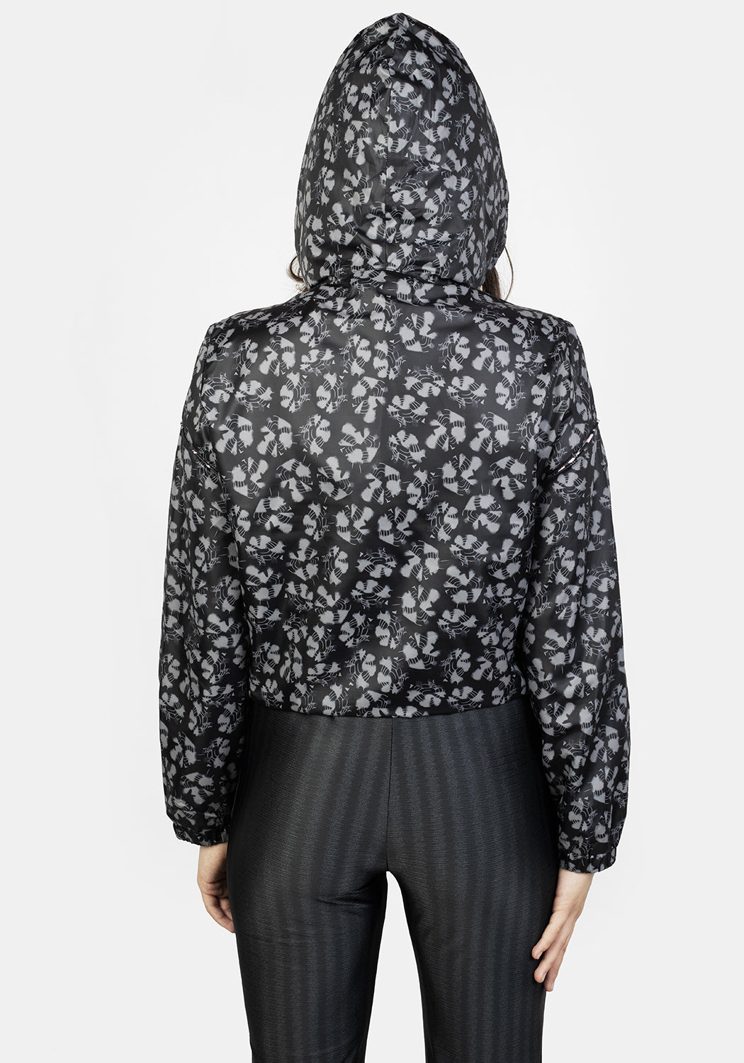 Waterproof Cropped Anorak Jacket with Hood | Electra