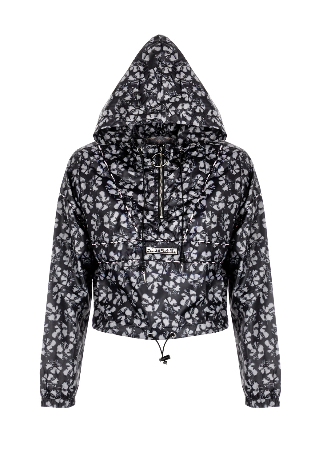 Waterproof Cropped Anorak Jacket with Hood | Electra