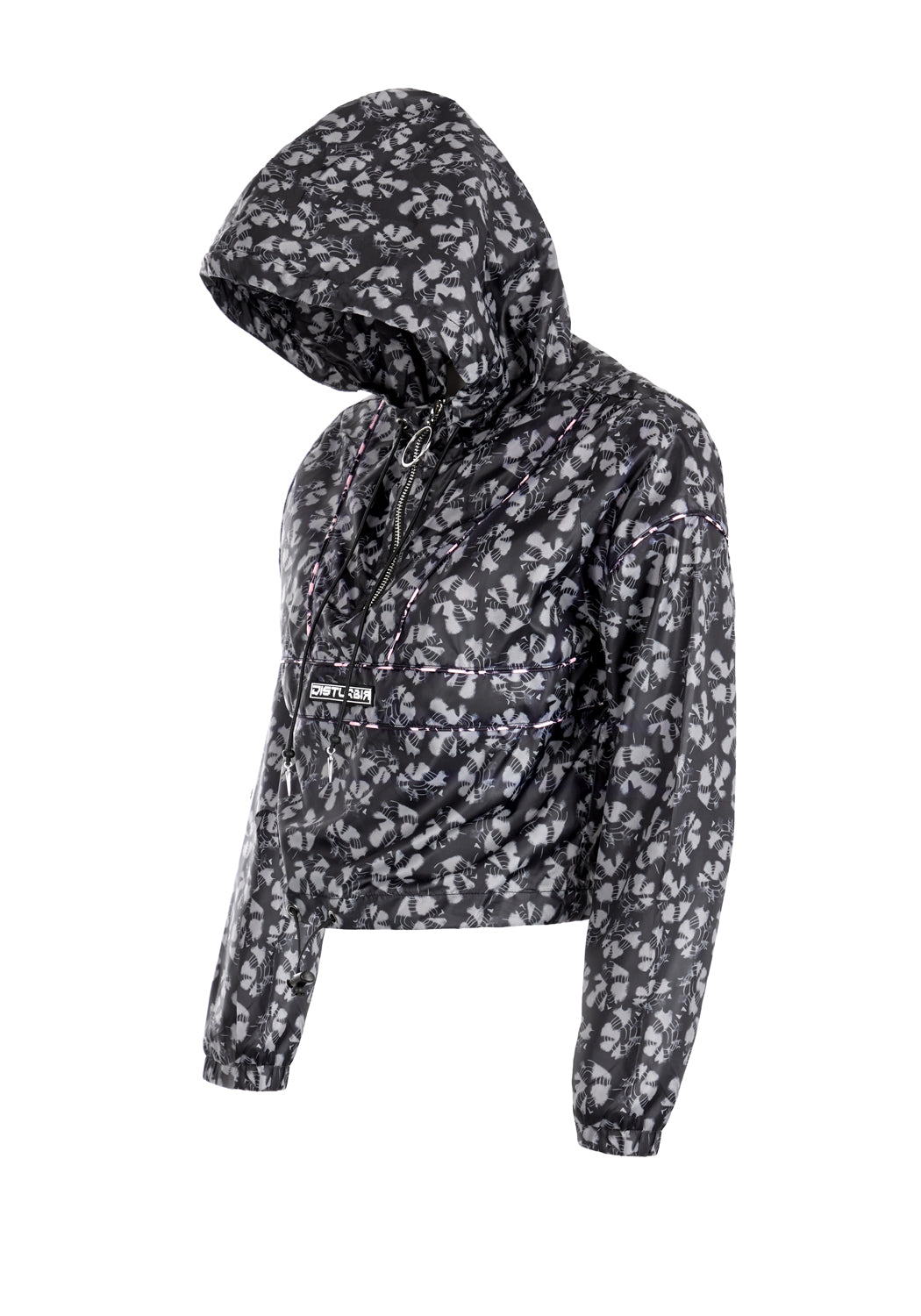 Waterproof Cropped Anorak Jacket with Hood | Electra