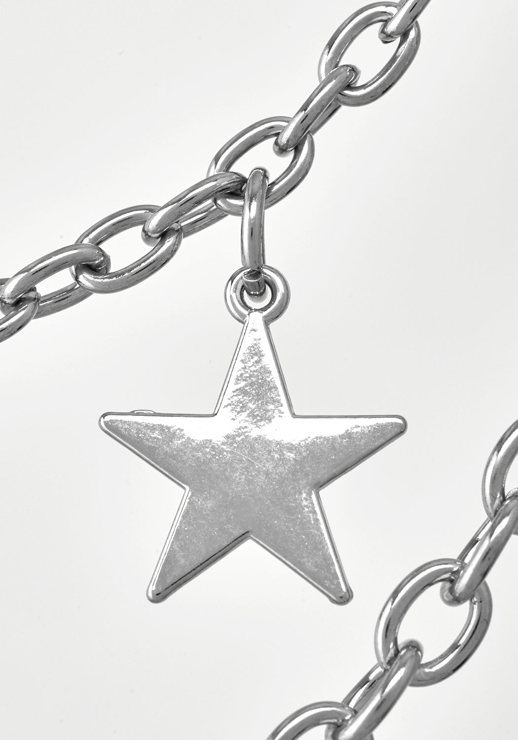 Silver Belt Chain with Moon & Star Charms | NOVA BELT