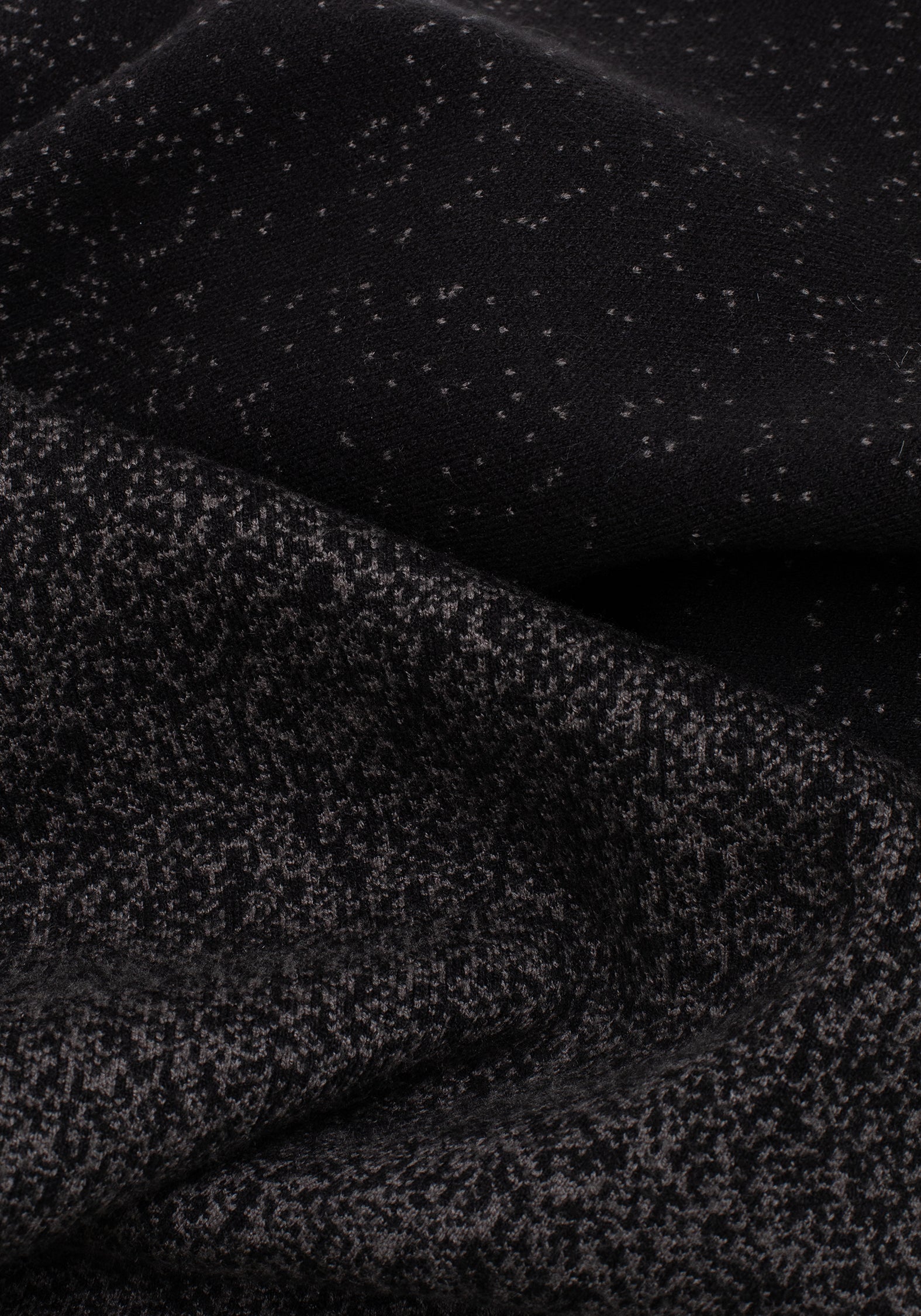 Ombre Knit Hooded Scarf for Winter | Nightjar