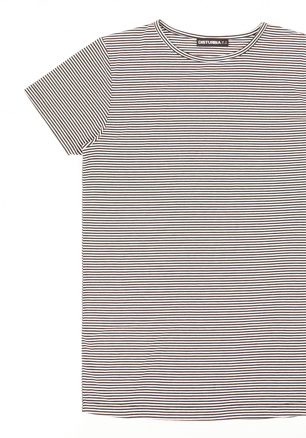 Striped T-Shirt Dress with Dropped Shoulders | Truth Tee