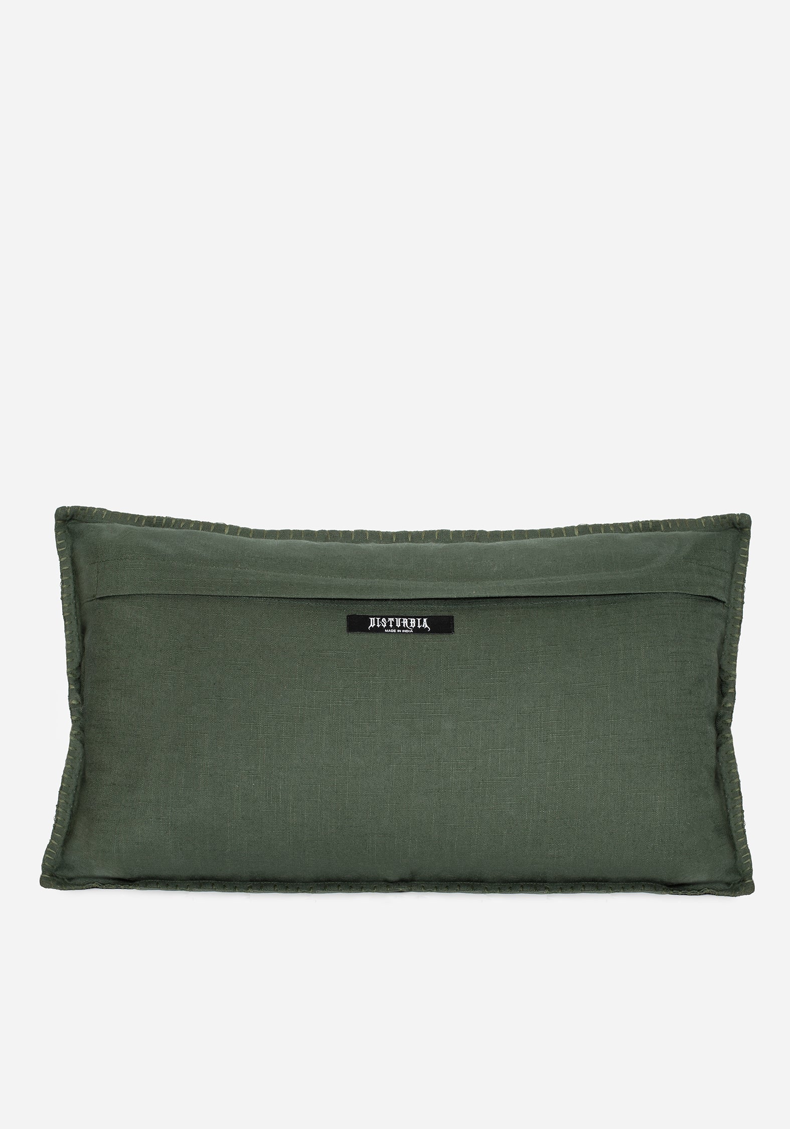 Floral Embroidered Throw Pillow | 100% Cotton Cover | Copia