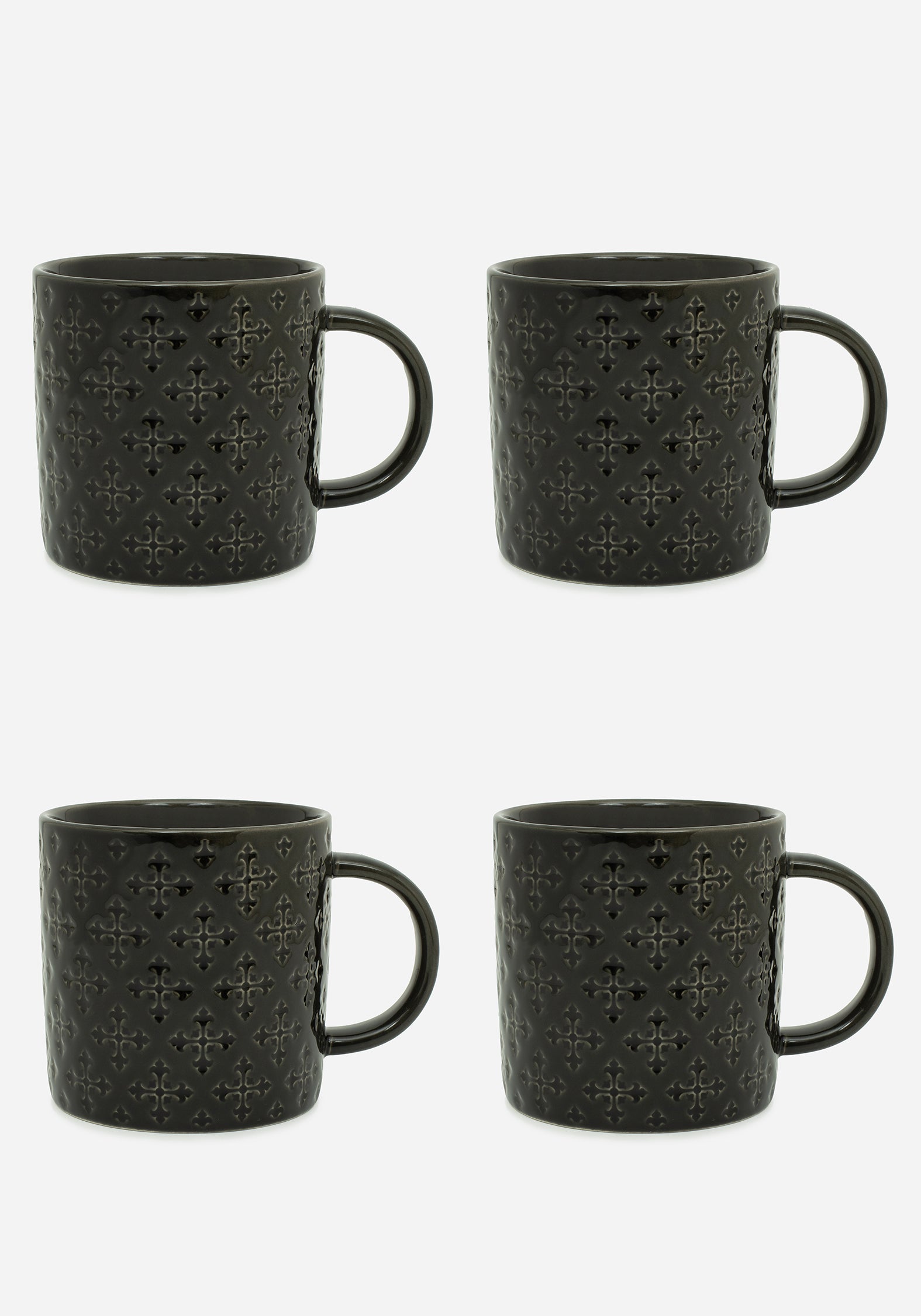 Ombre Ceramic Mug Set (4-Piece) | Crux Design