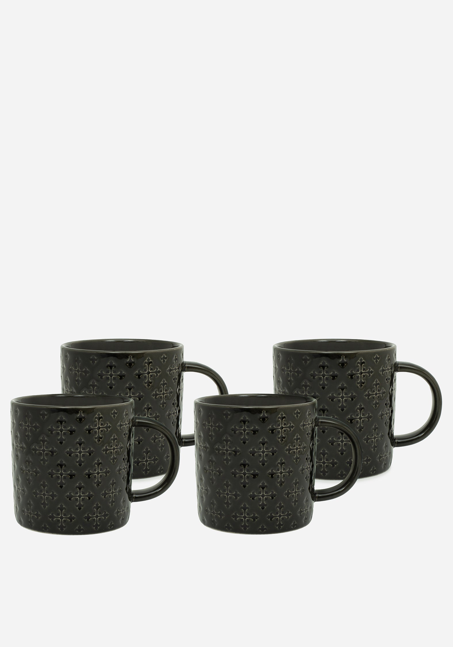 Ombre Ceramic Mug Set (4-Piece) | Crux Design