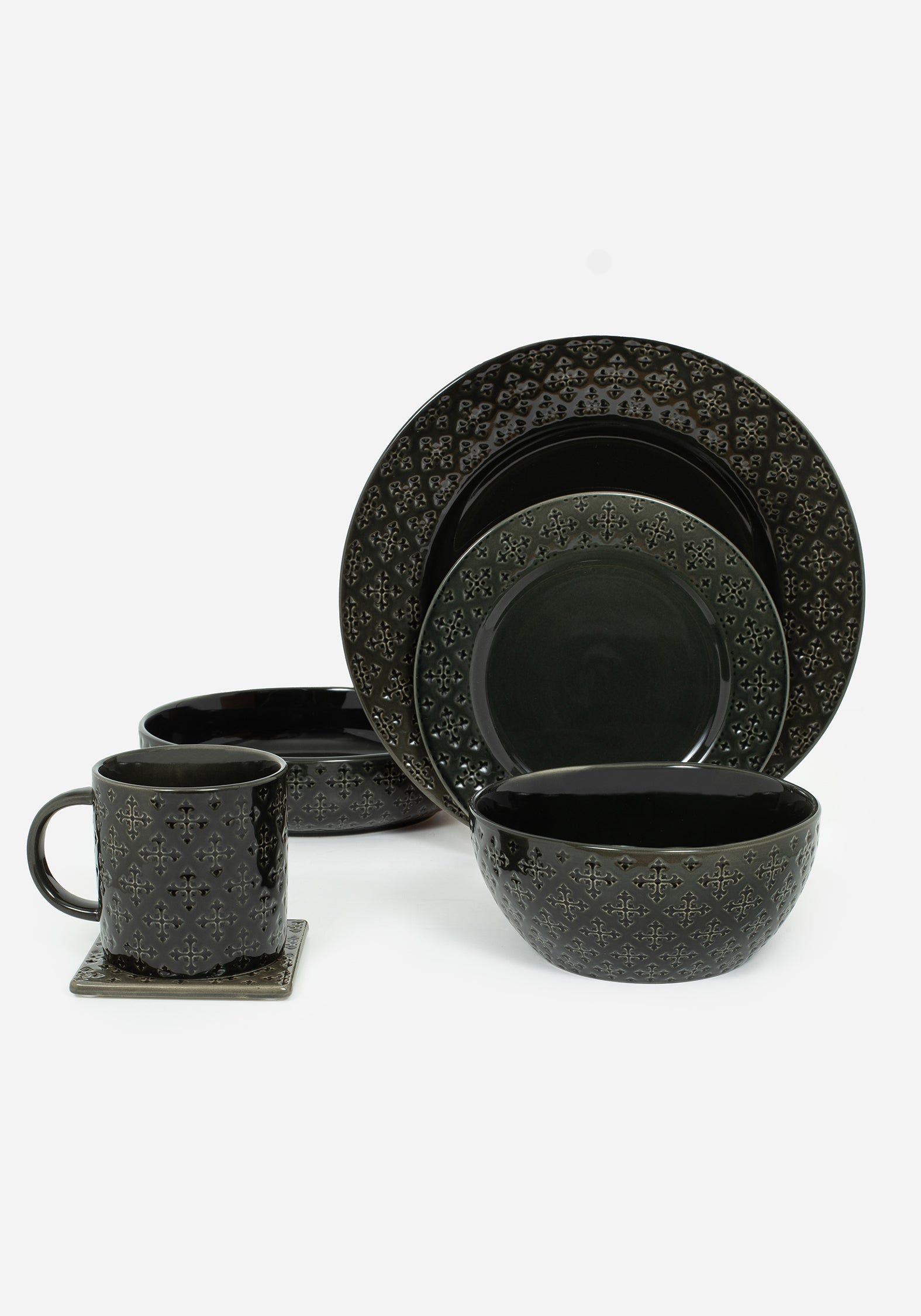 Ombre Ceramic Mug Set (4-Piece) | Crux Design