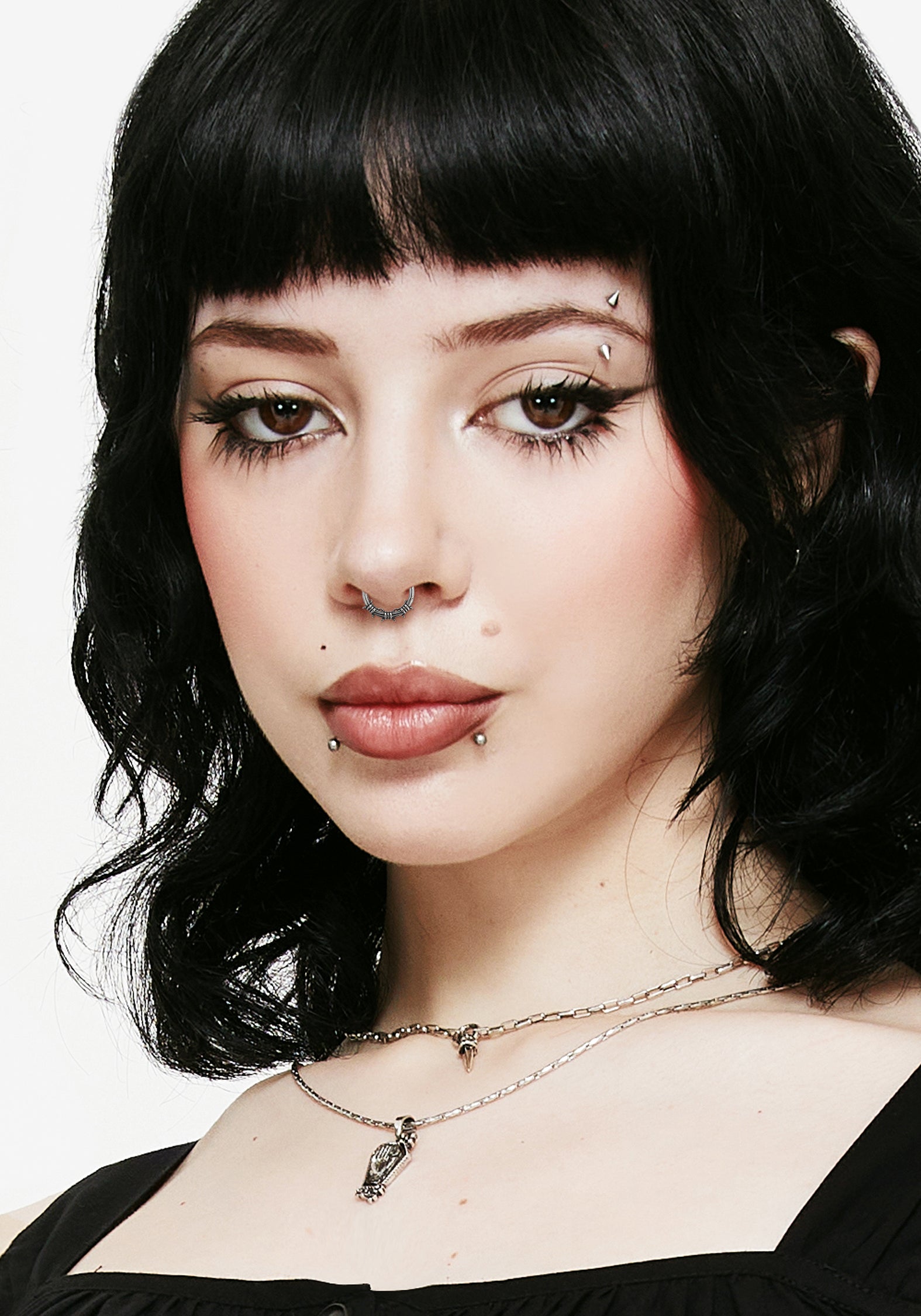316L Stainless Steel Barbed Septum Ring | Echo Clicker Hinge