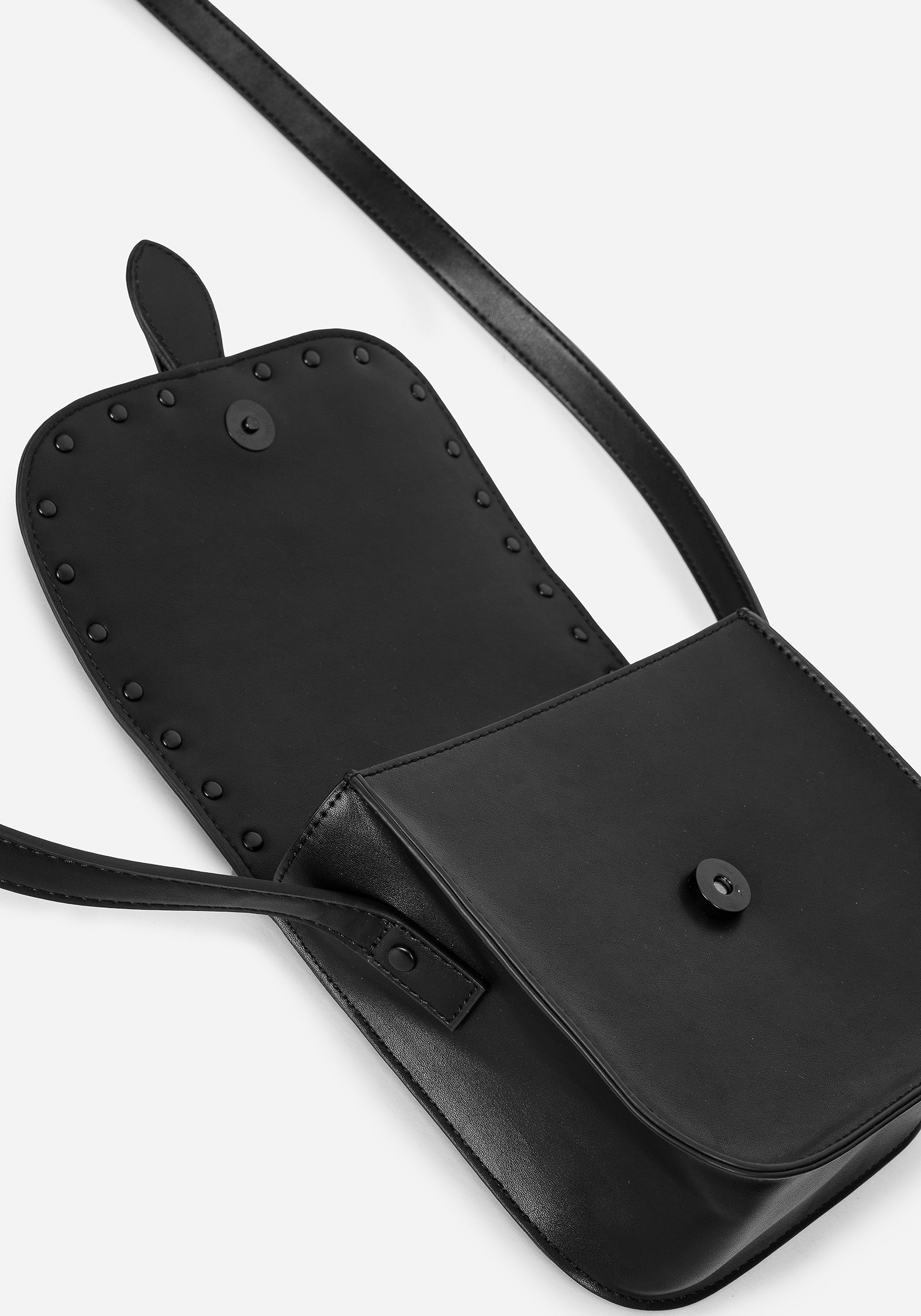 Embroidered Mini Crossbody Satchel Bag with Adjustable Strap | Penumbra