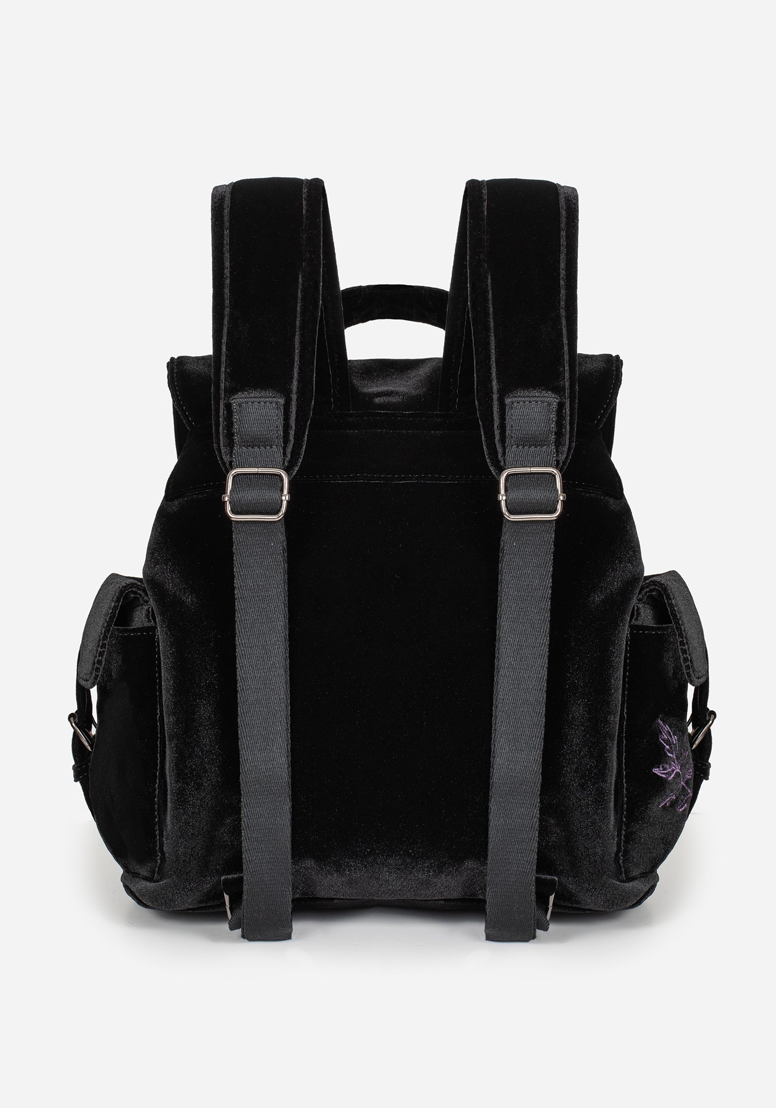 Embroidered Moth Satchel Backpack with Adjustable Straps | Atropos