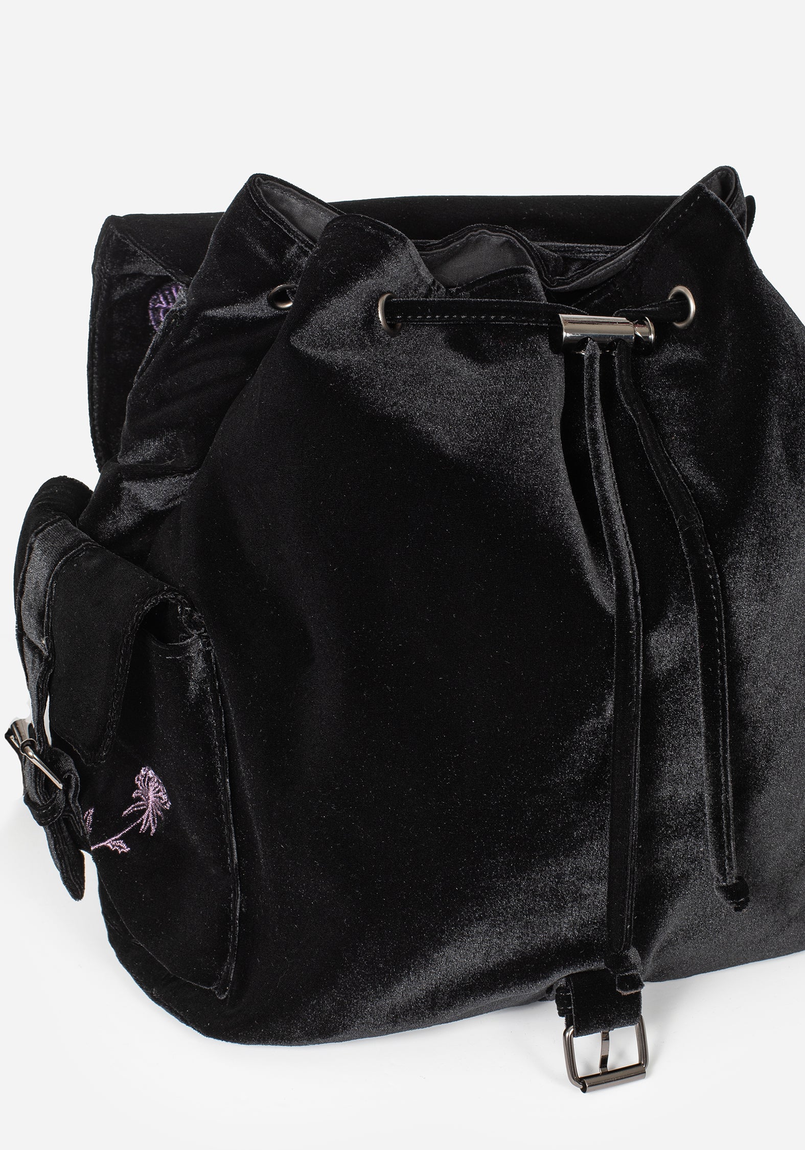 Embroidered Moth Satchel Backpack with Adjustable Straps | Atropos