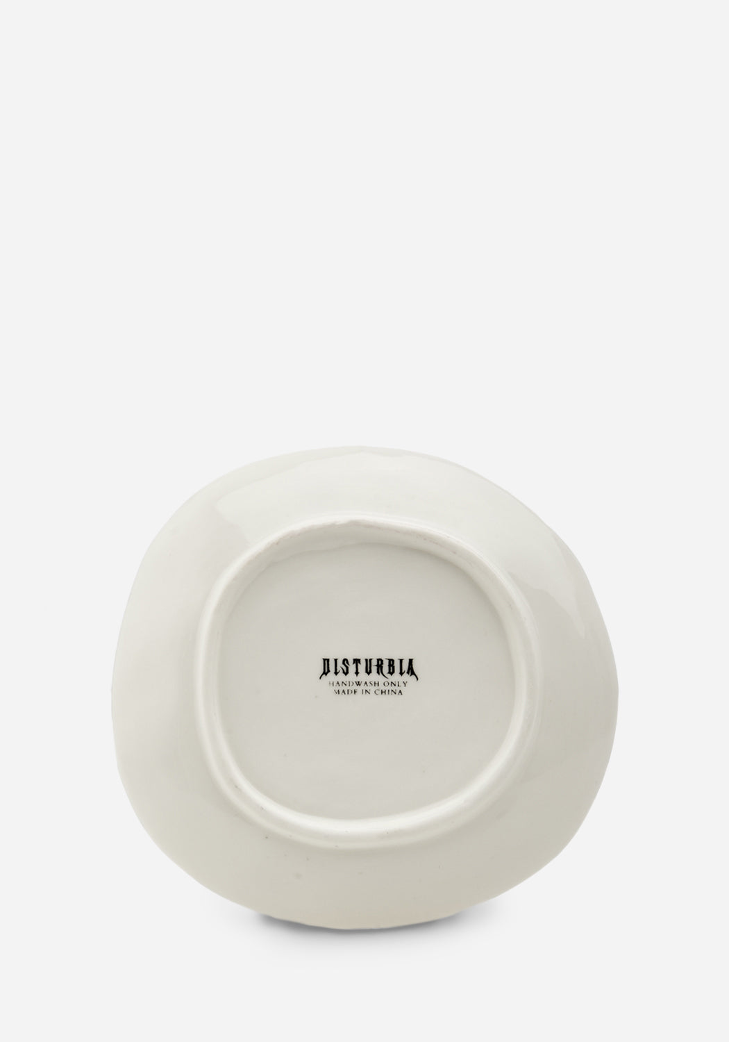 Death Moth Trinket Dish with Gold Foil Rim | Handcrafted Ceramic